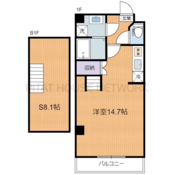 ピタットハウス メゾン柿の木 1r 地下1階 1階 田無駅の賃貸情報 Ap