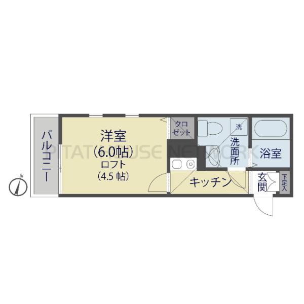 ※別号室間取り