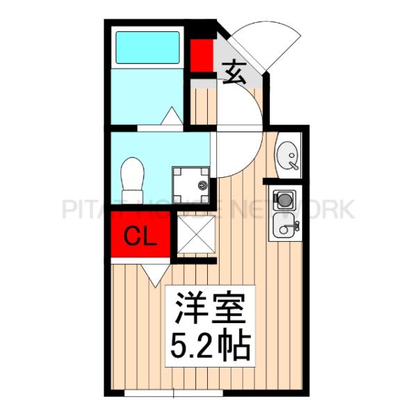 ピタットハウス ブロッサムテラス中台 1r 4階 上板橋駅の賃貸情報 Kd