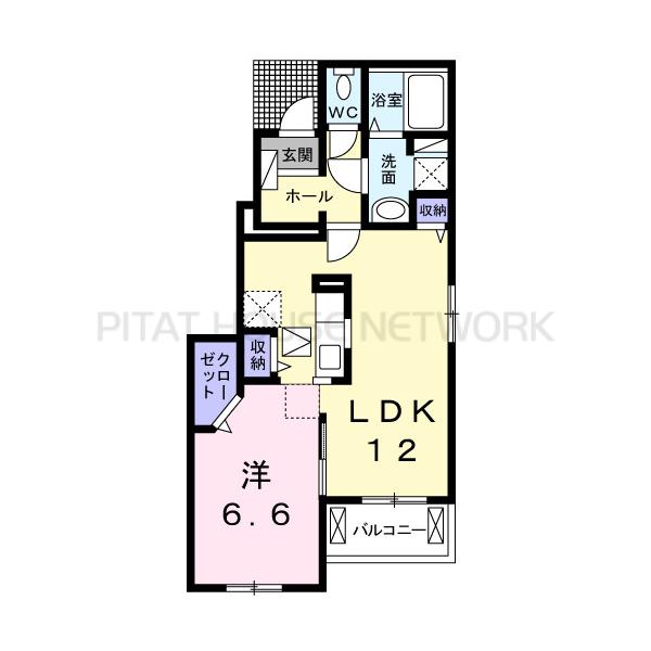 グレーシア上林Ⅱ 間取り図写真