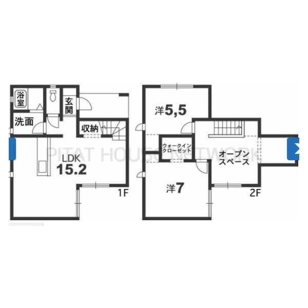 ピタットハウス フィットセル川内北 3ldk 吉成駅の賃貸情報 Ll