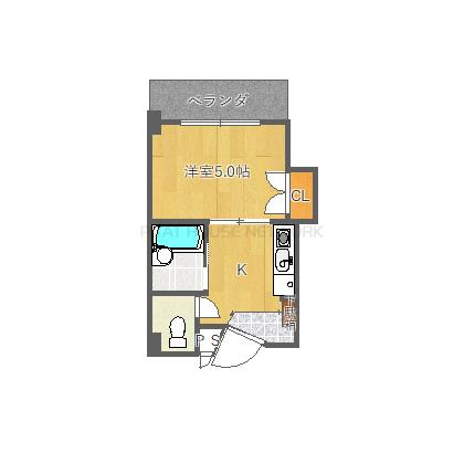 吹田市垂水町マンション 間取り図写真