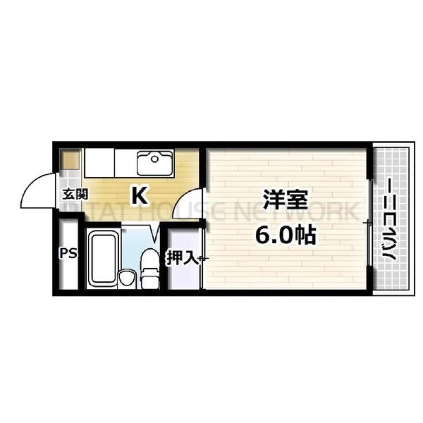 パーパス21 京都府京田辺市東西神屋 1k 2階 新田辺駅の賃貸情報 s1721 ピタットハウス