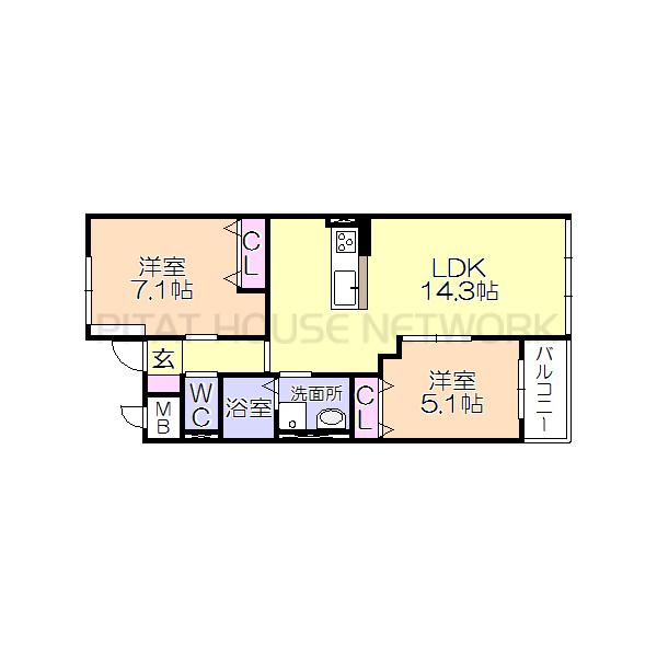 間取図(平面図)