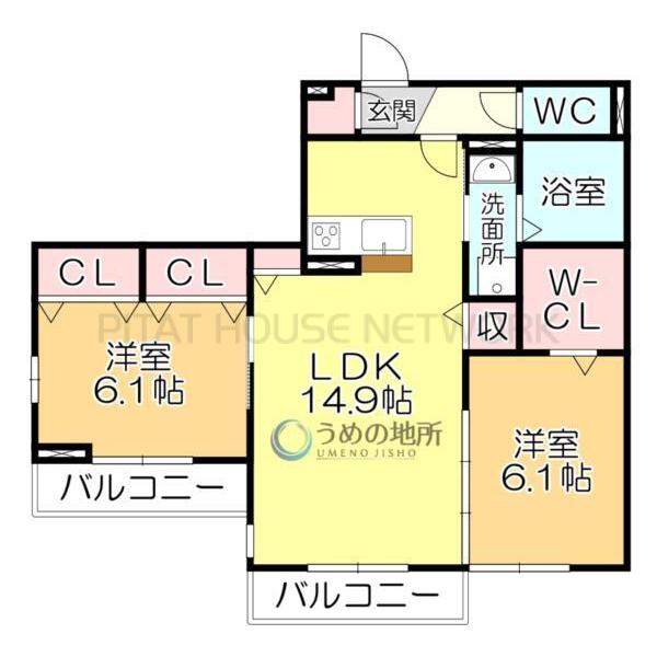 間取図(平面図)