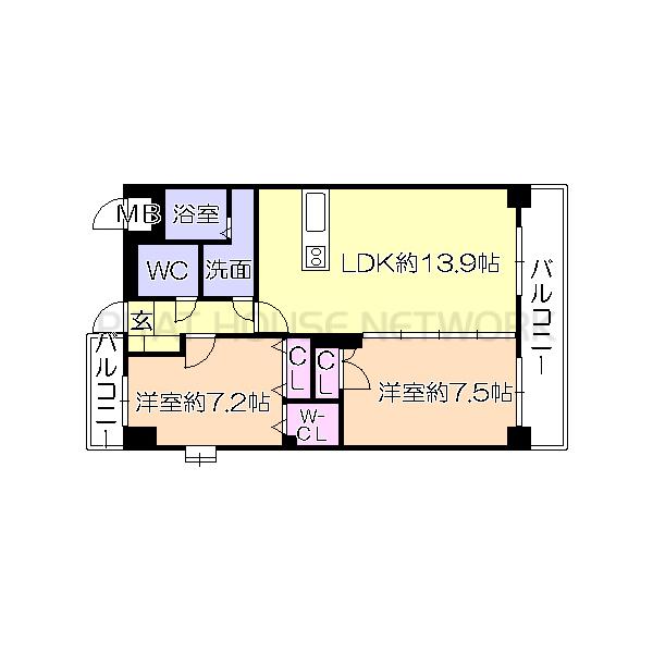 間取図(平面図)