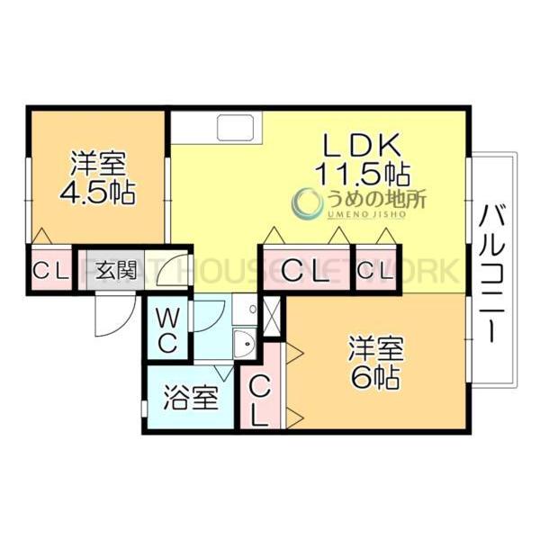 間取図(平面図)