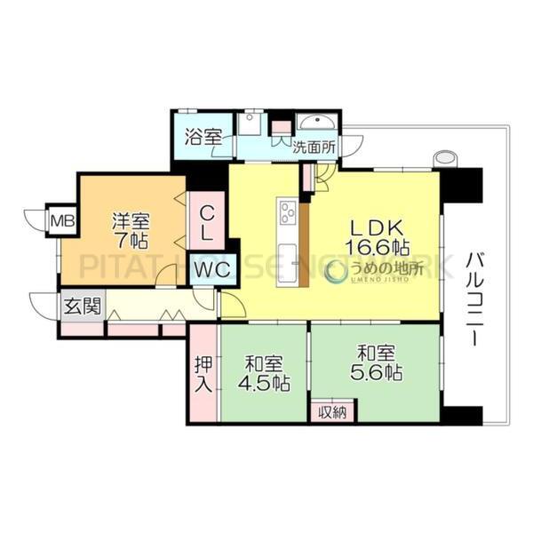 間取図(平面図)