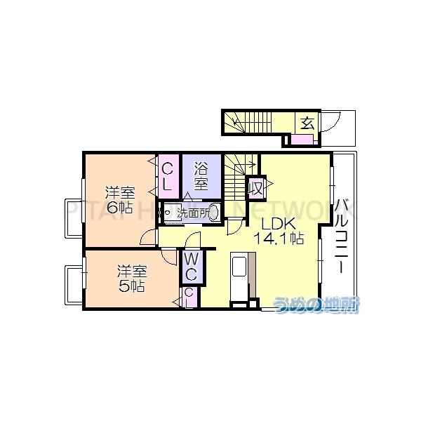 間取図(平面図)