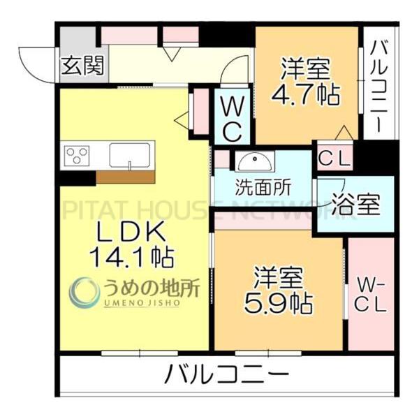 間取図(平面図)