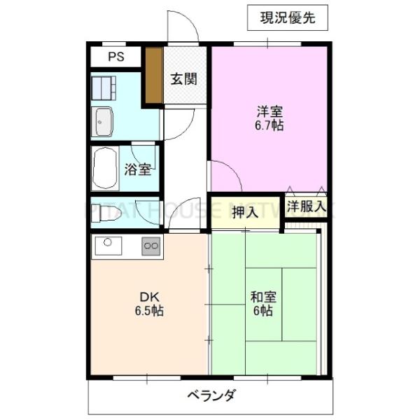 ※室内写真は別のお部屋です　現況優先