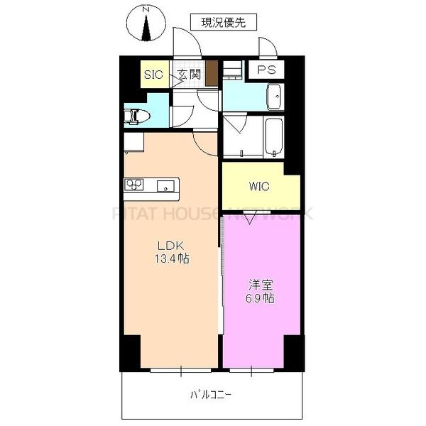 ※写真は別のお部屋　現況優先