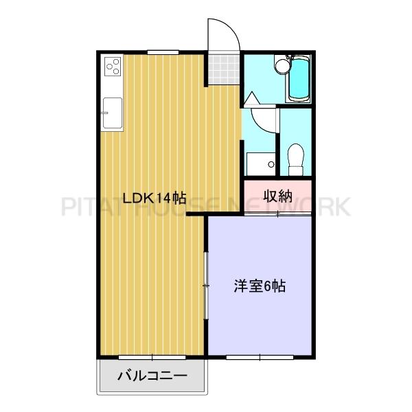 ピタットハウス コーポあかつき 1ldk 2階 新可児駅の賃貸情報 Acw100190b201