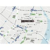 アーバネックス東京八丁堀 外観写真1 地形図・案内図