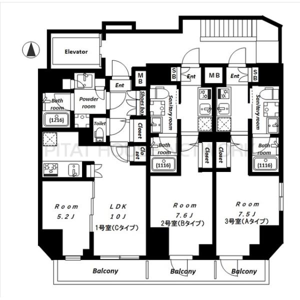 間取図(平面図)