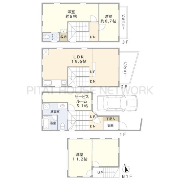 間取図(平面図)