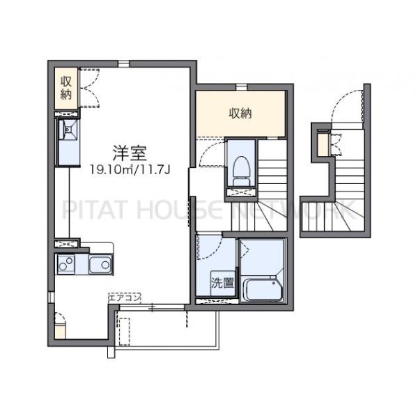 代表的な間取のため実際の間取とは異なる場