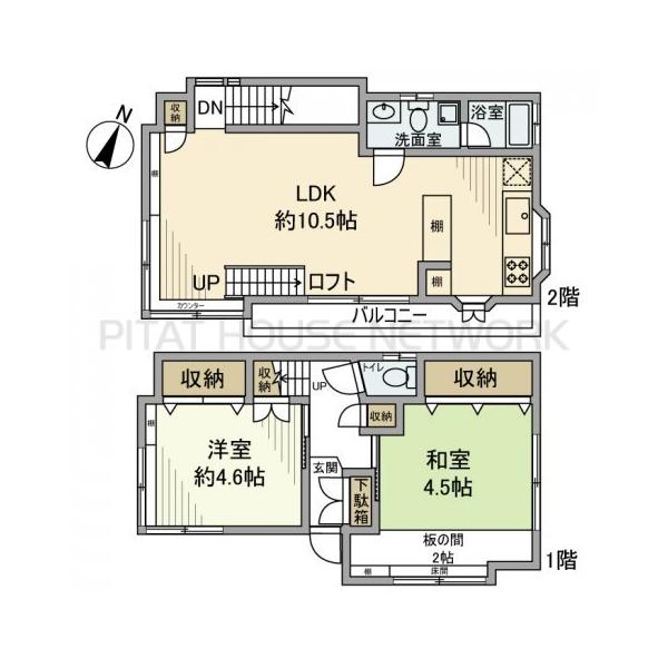 間取図(平面図)