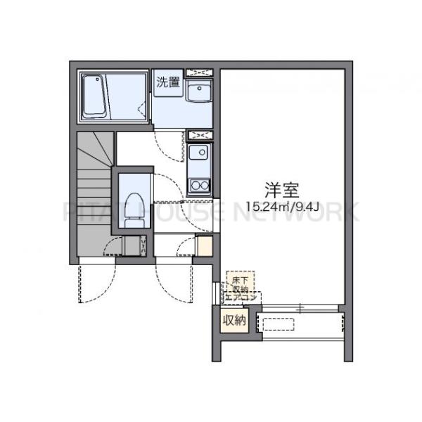 代表的な間取のため実際の間取とは異なる場