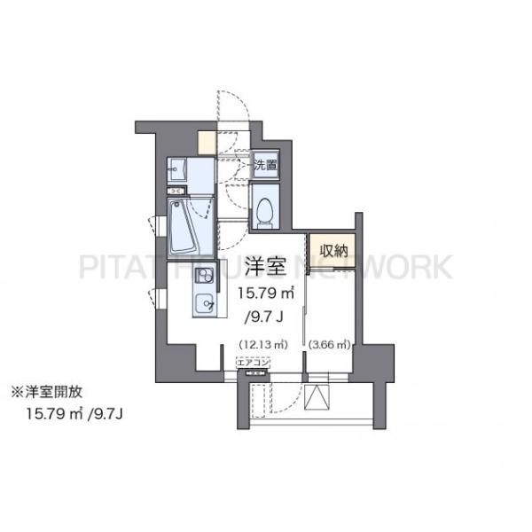 代表的な間取のため実際の間取とは異なる場