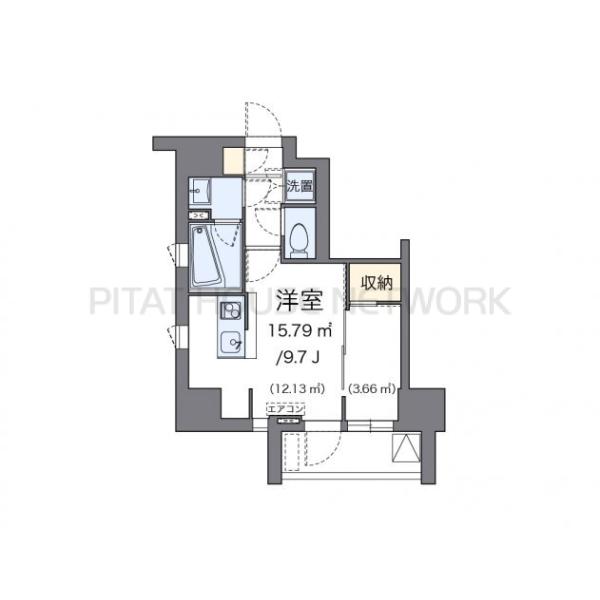 代表的な間取のため実際の間取とは異なる場