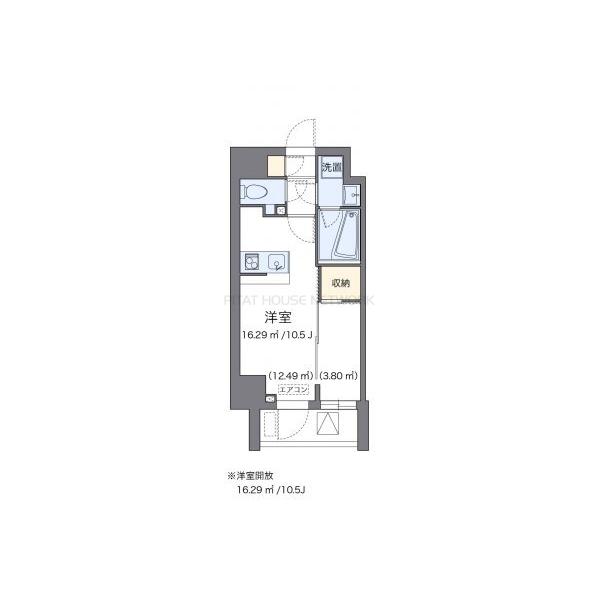 代表的な間取のため実際の間取とは異なる場