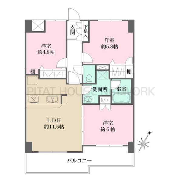 間取図(平面図)