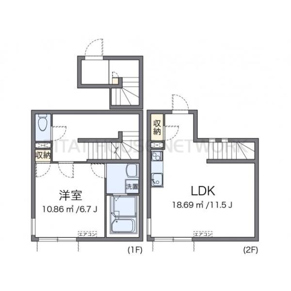 代表的な間取のため実際の間取とは異なる場