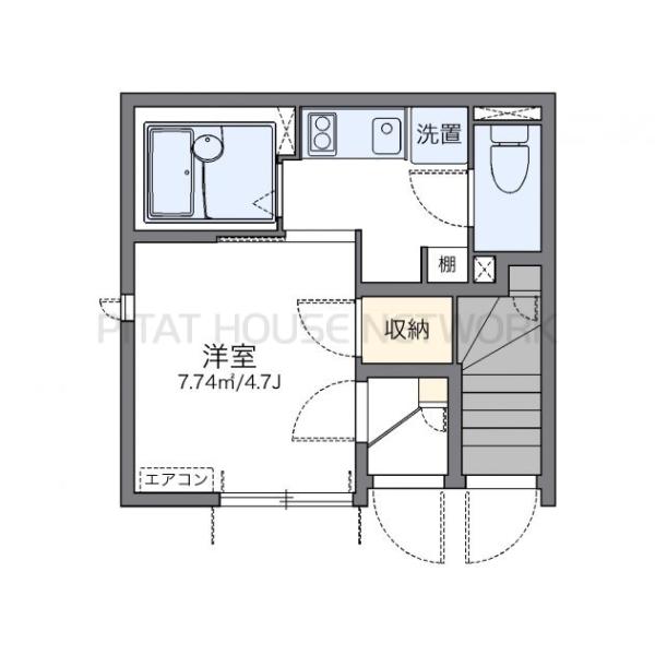 代表的な間取のため実際の間取とは異なる場