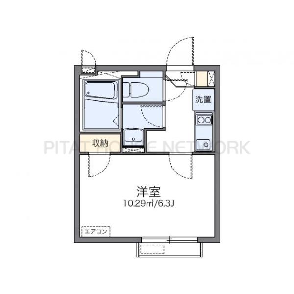 代表的な間取のため実際の間取とは異なる場