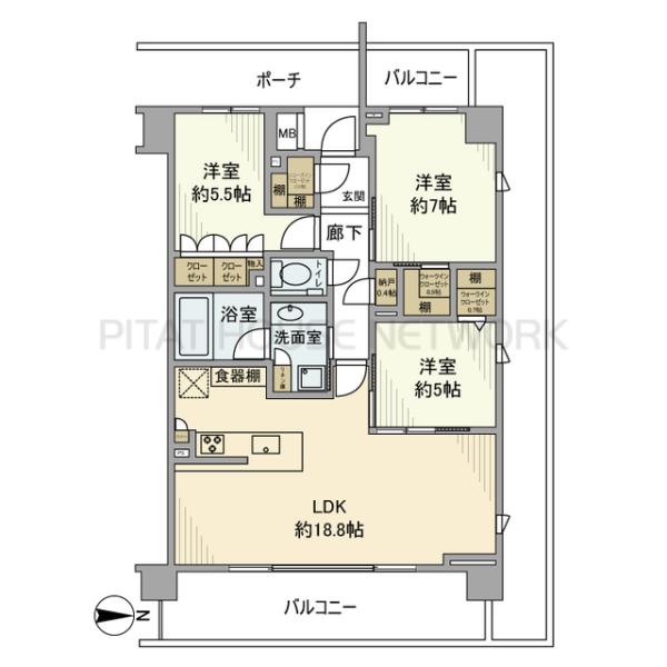 間取図(平面図)