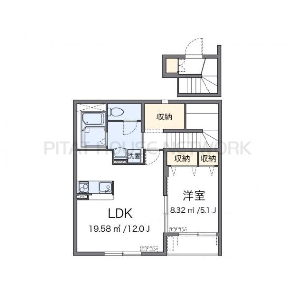 代表的な間取のため実際の間取とは異なる場