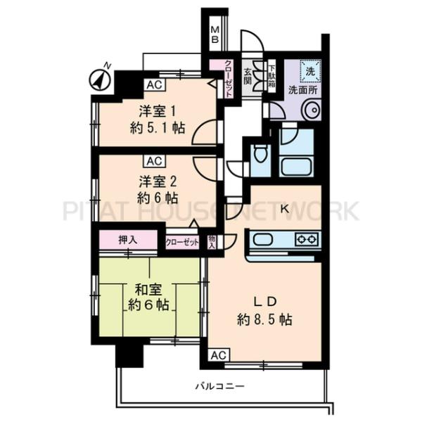 間取図(平面図)