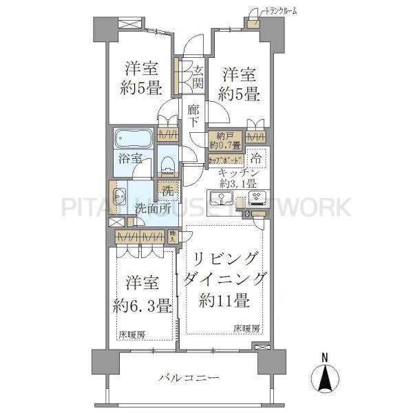 間取図(平面図)