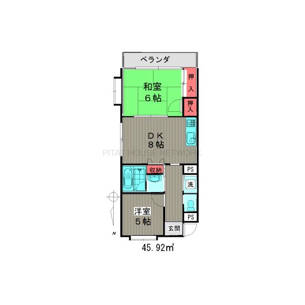 間取図(平面図)