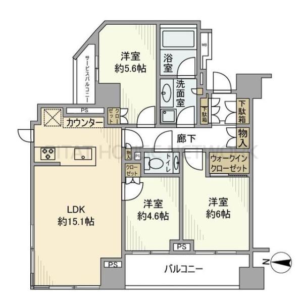間取図(平面図)