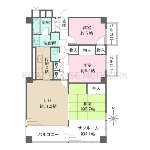間取図(平面図)