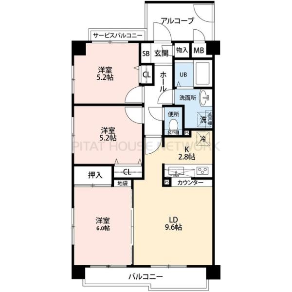 間取図(平面図)