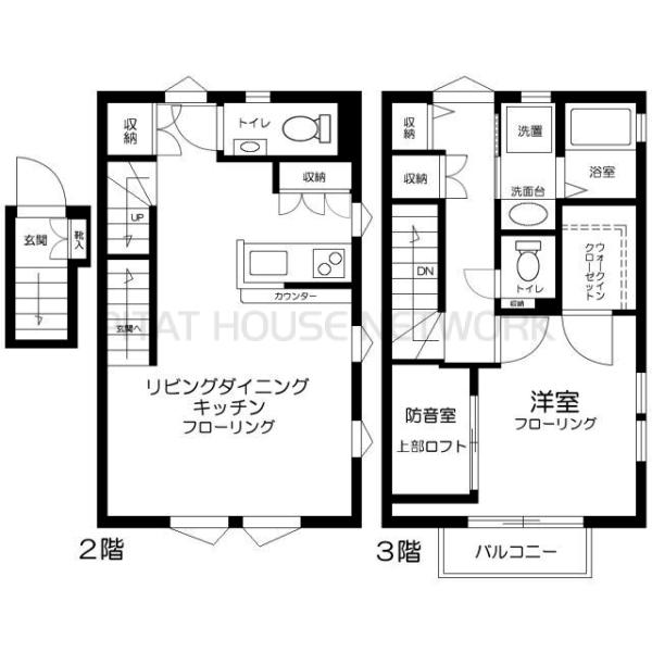 間取図(平面図)