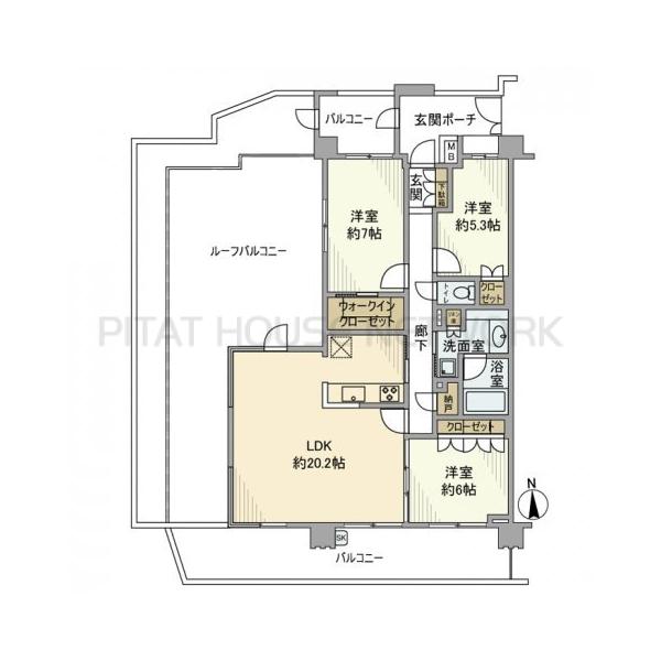 間取図(平面図)