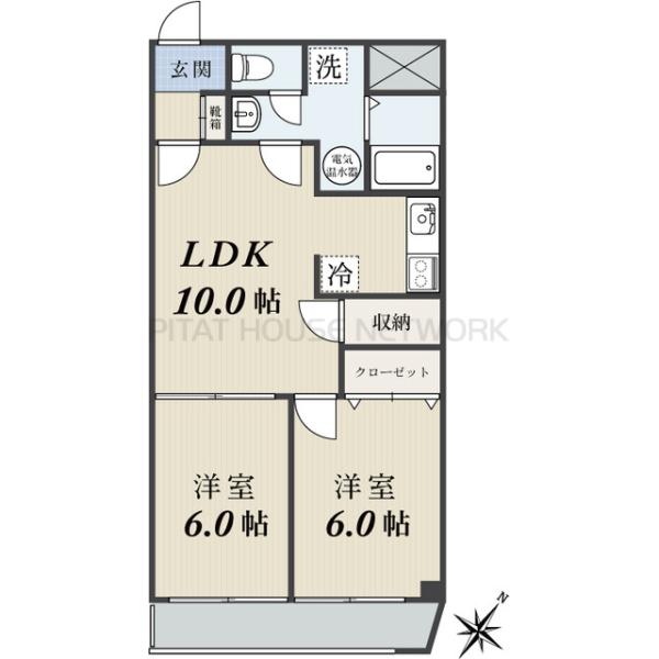 ウレシイ2LDKでカップルやご夫婦、ご家