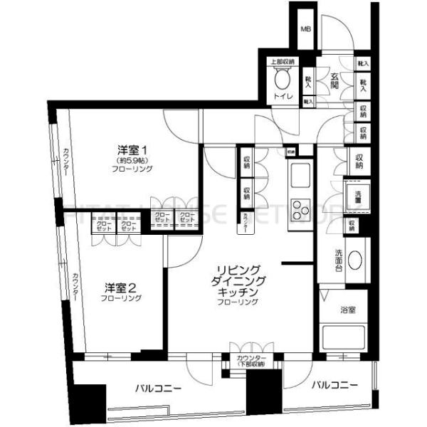 間取図(平面図)
