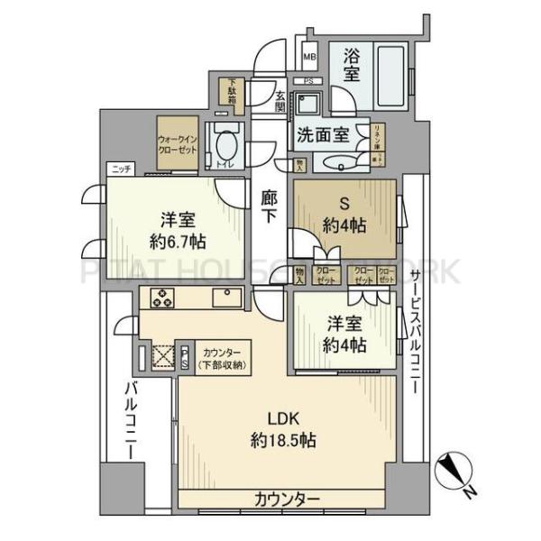 間取図(平面図)