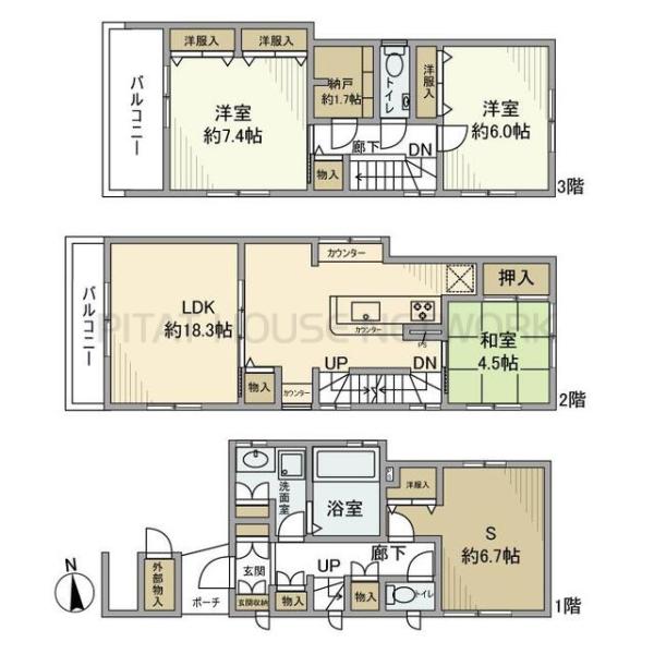 間取図(平面図)