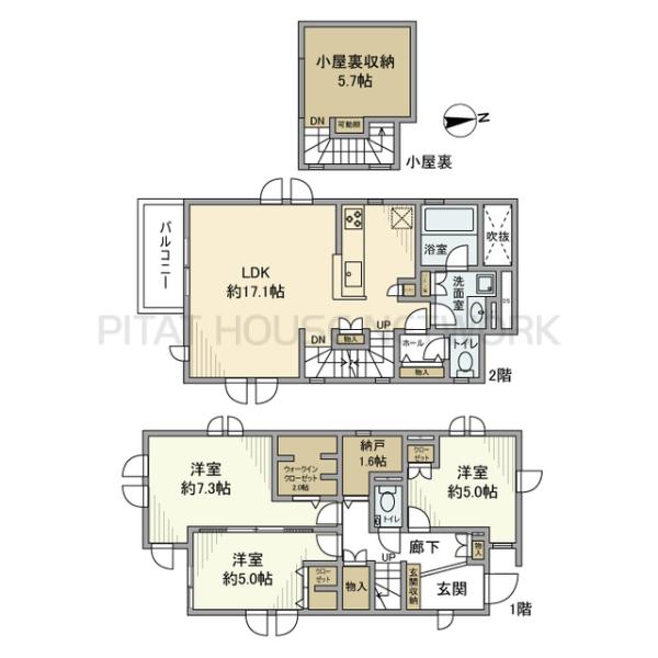 間取図(平面図)