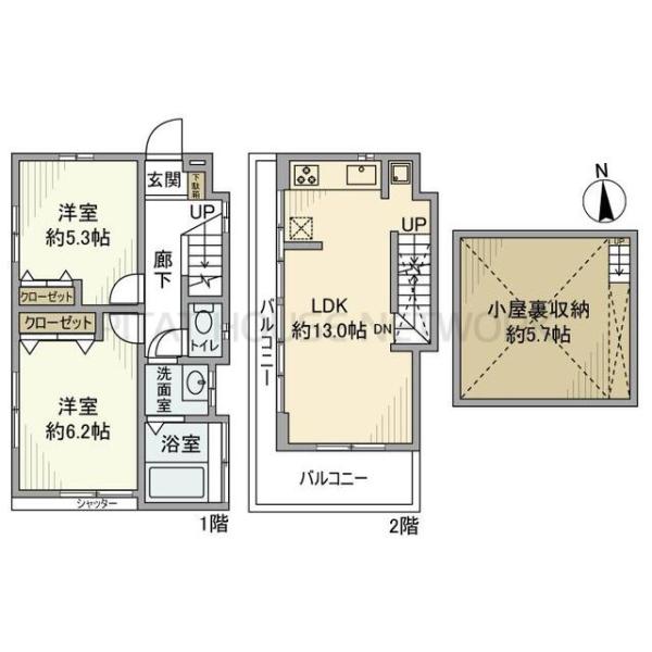 間取図(平面図)