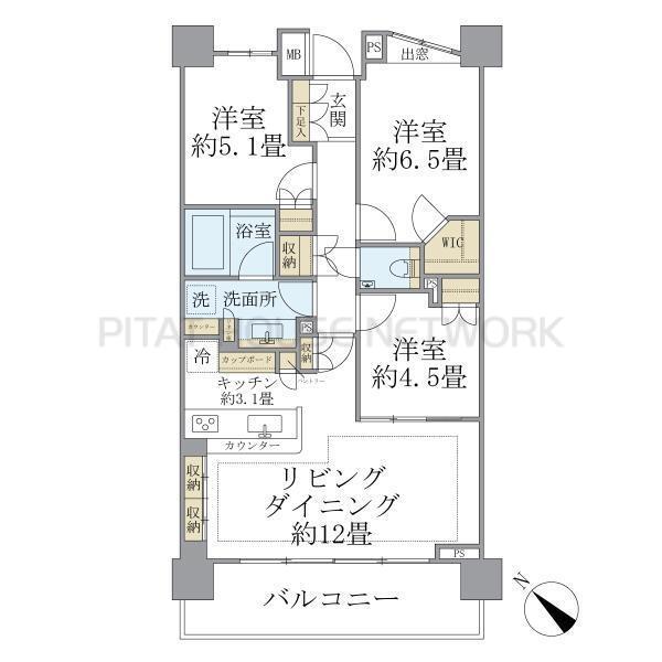 間取図(平面図)