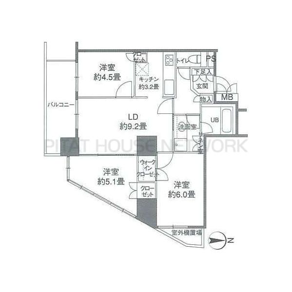 間取図(平面図)