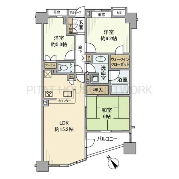 間取図(平面図)