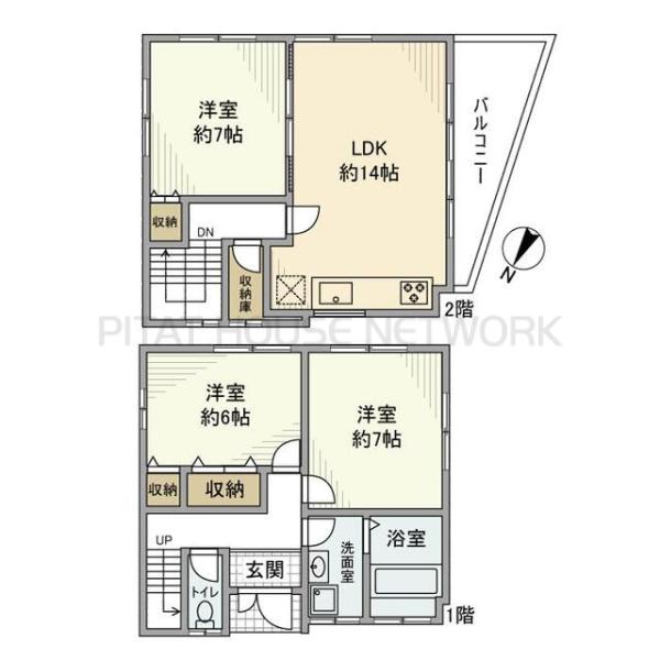 間取図(平面図)